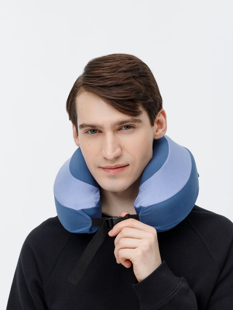 Дорожная подушка Piligrim, голубая Дорожная подушка Piligrim, голубая