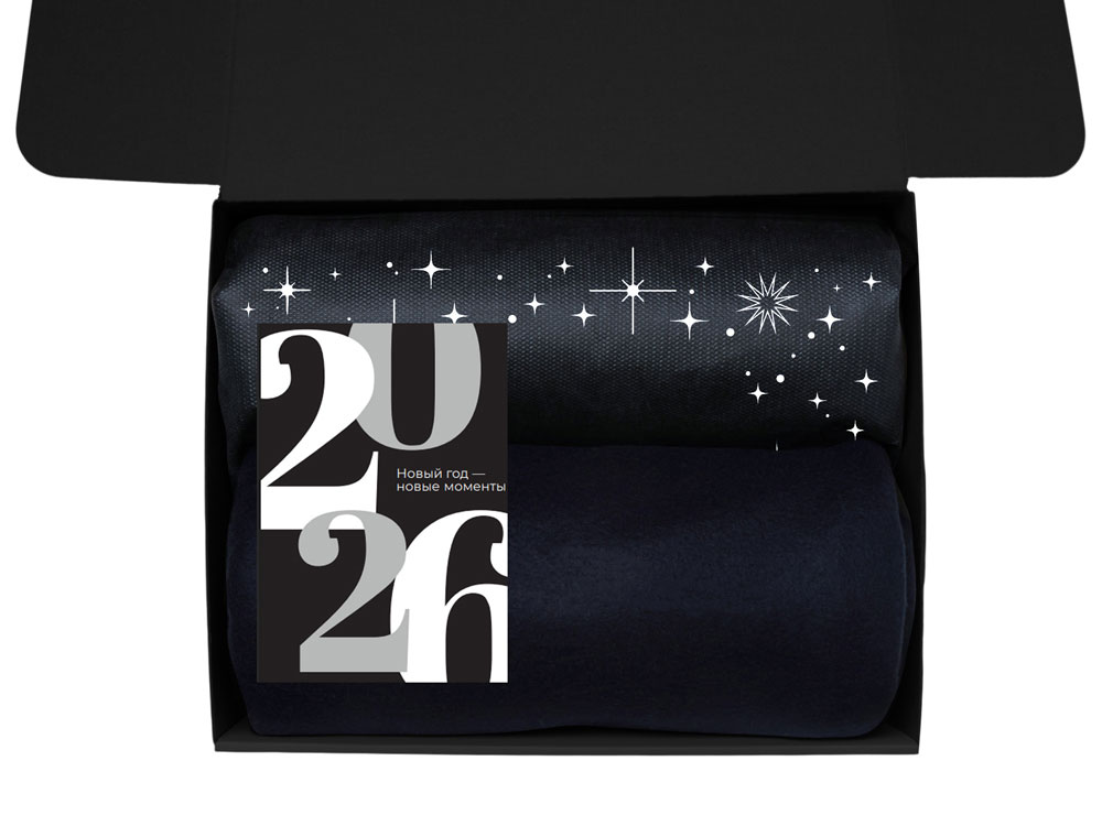 Подарочный набор с пледом, увлажнителем и кружкой, зеленое яблоко