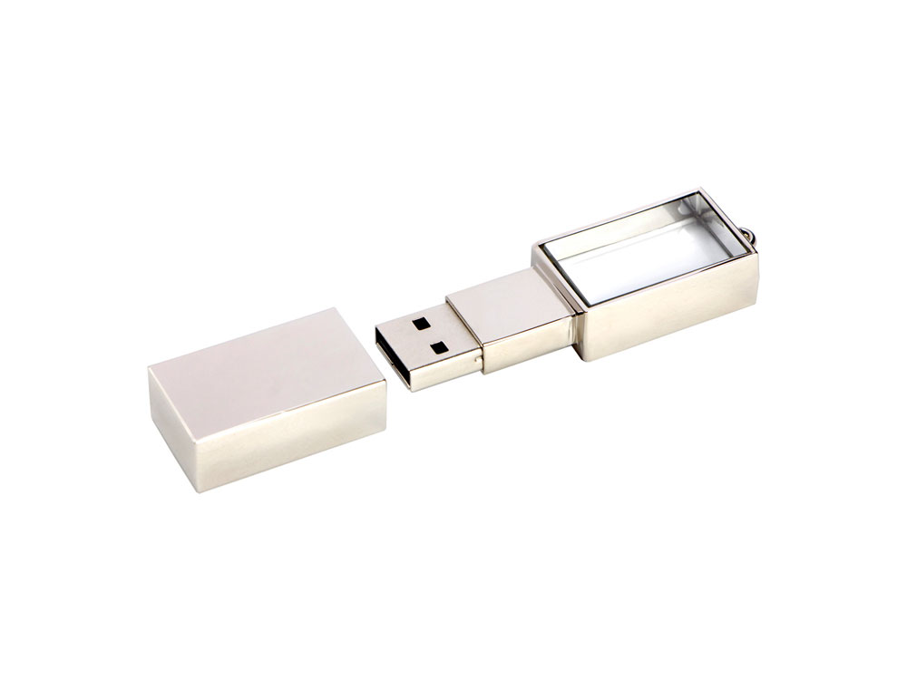USB-флешка на 8 ГБ,  серебро