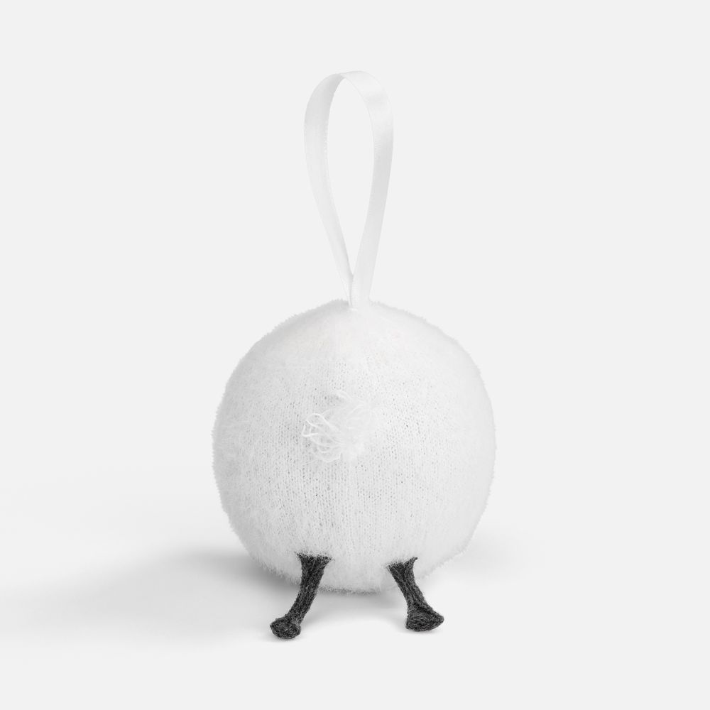 Вязаный шарик Sheeply, белый Вязаный шарик Sheeply, белый