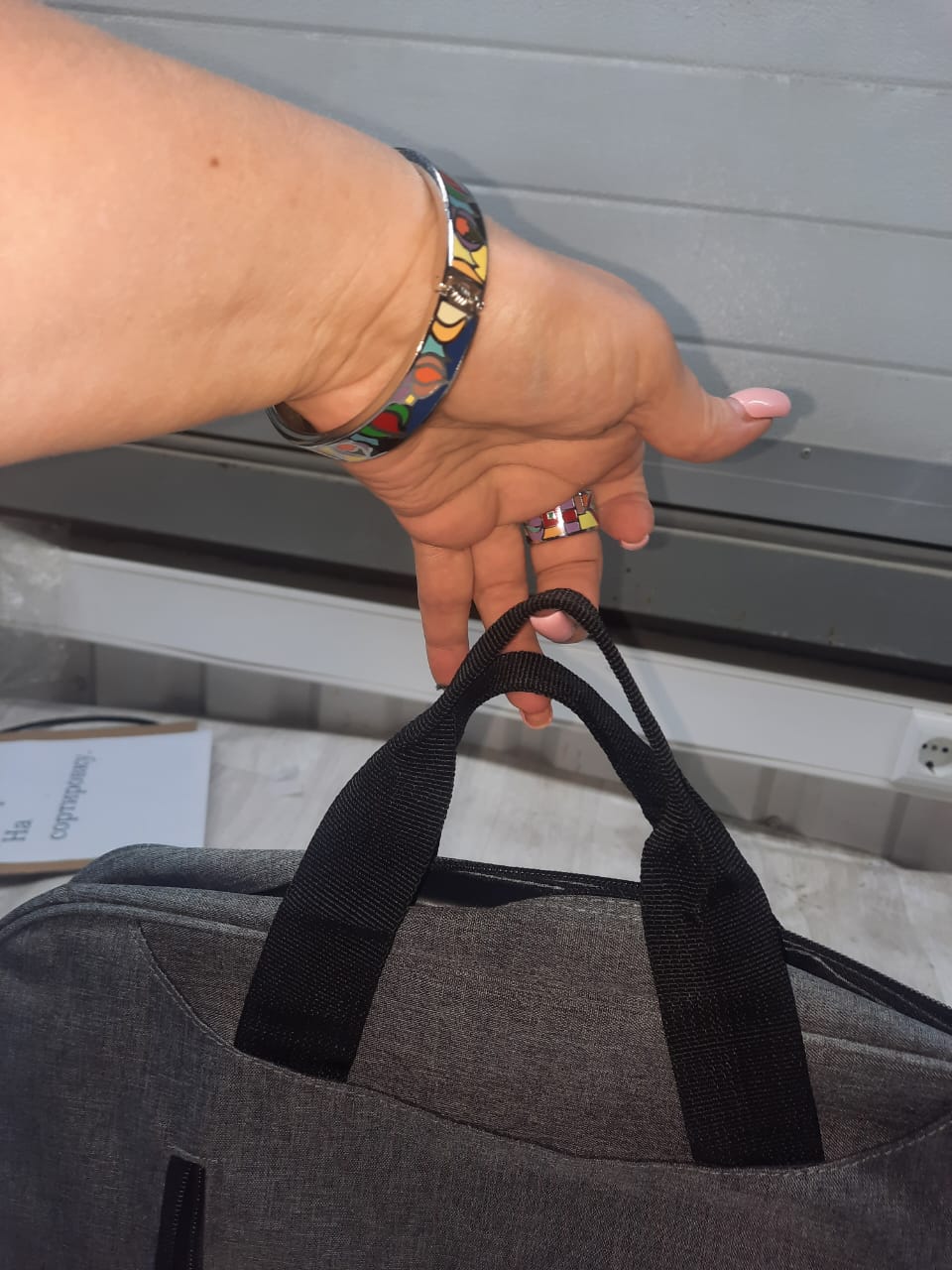 Сумка для ноутбука Wing с вертикальным наружным карманом, зеленый (Р)