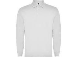 Рубашка поло Carpe мужская с длинным рукавом, белый Рубашка поло Carpe мужская с длинным рукавом, белый