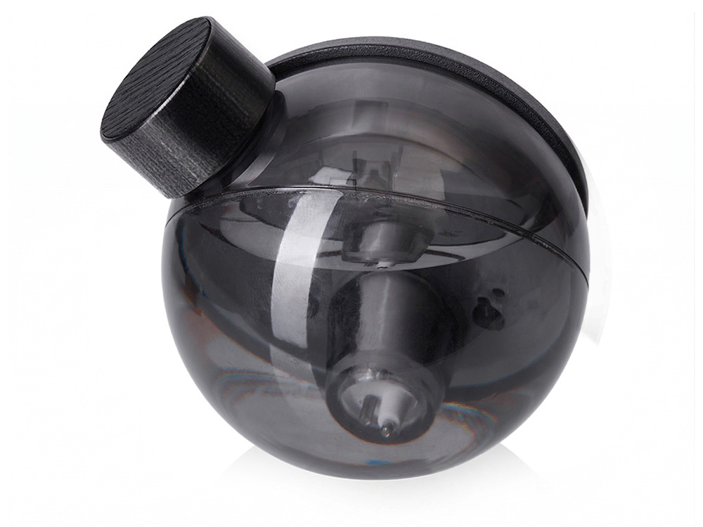 Водяные часы из бамбука Splash Hour, черный