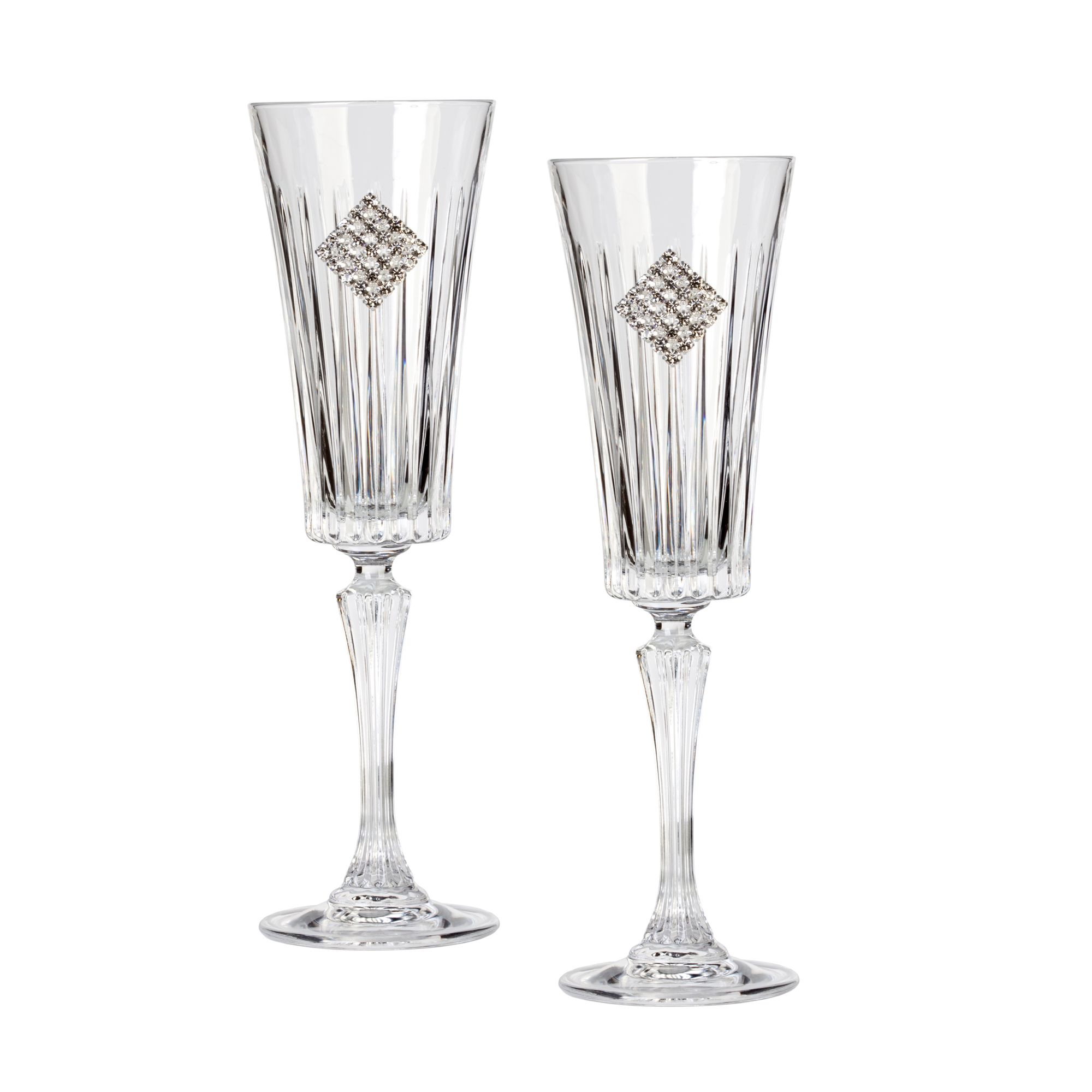 Набор для шампанского "Regina Rombo", 2 фужера Набор для шампанского "Regina Rombo", 2 фужера