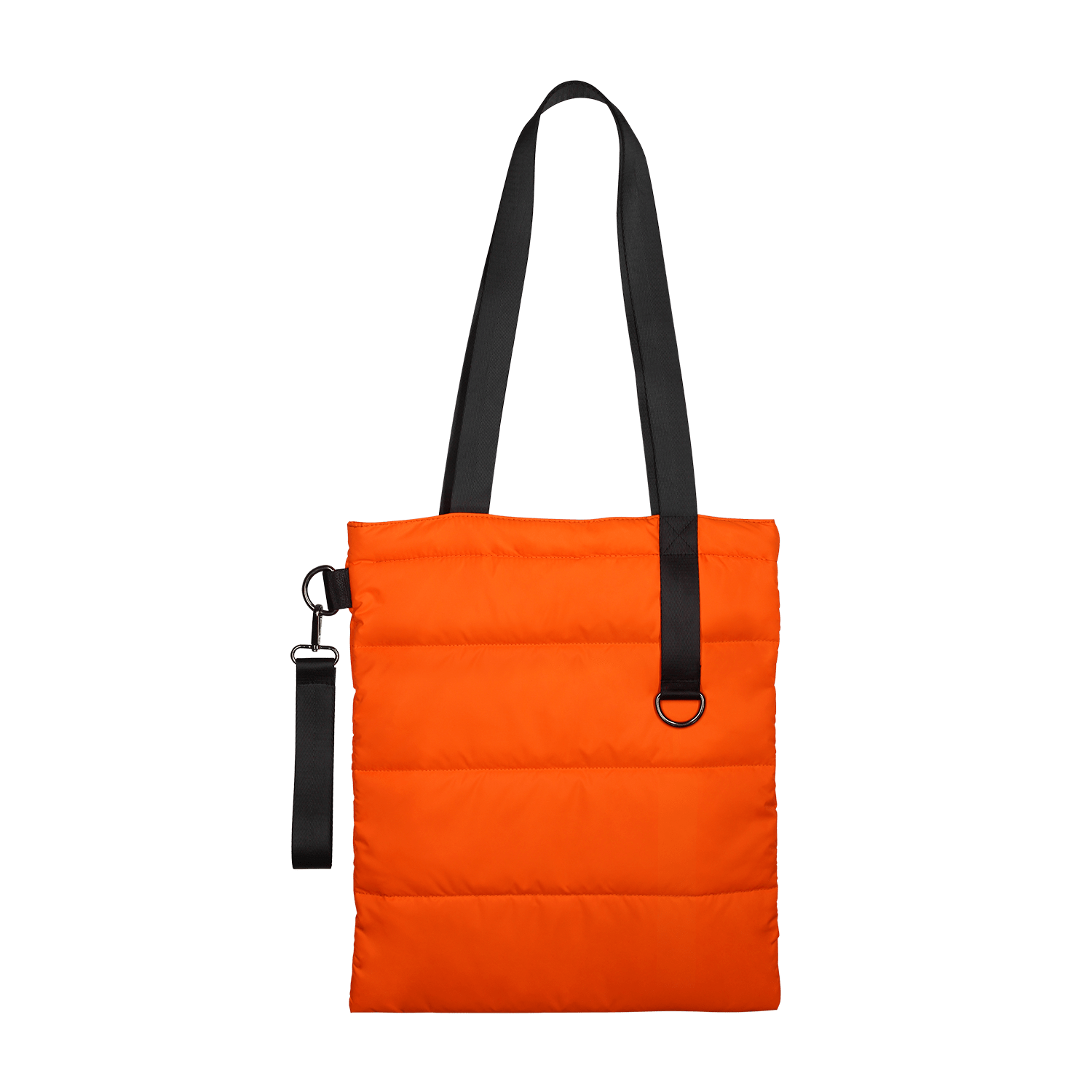 Шоппер Superbag Bubble, с кнопкой (оранжевый с черным)