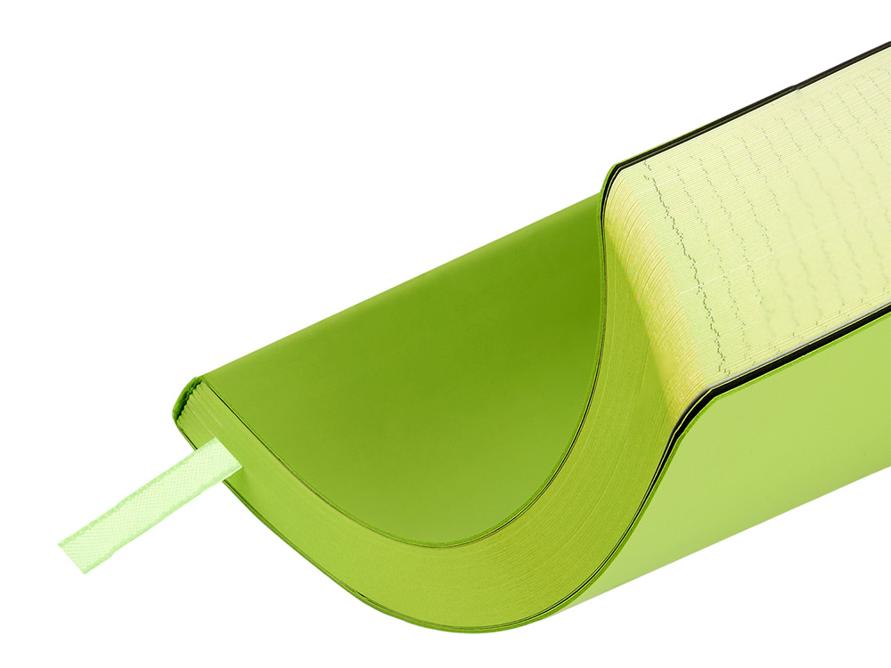 Ежедневник недатированный А5 Megapolis Color Flex New, салатовый