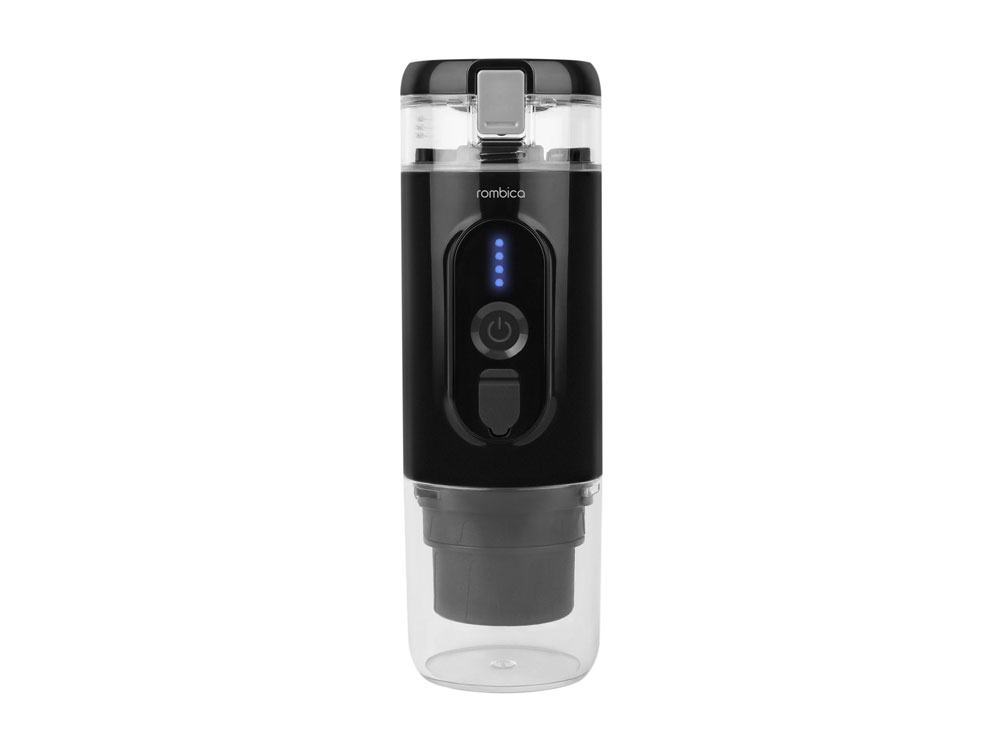 Портативная кофемашина Rombica Barista 2 Black с логотипом Rombica