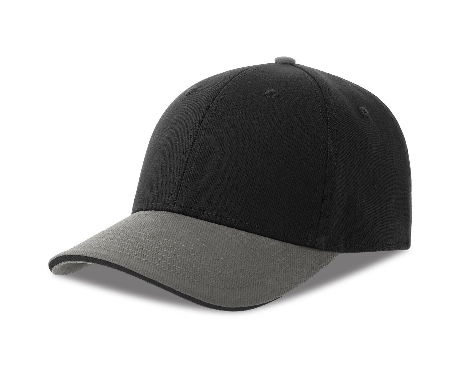 Бейсболка LIBERTY SANDWICH-S 270, 6 клиньев, металлическая застежка