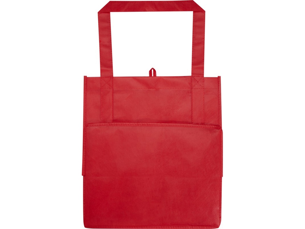 Liberty эко-сумка с прочным днищем объемом 6 л из нетканого материала, переработанного по стандарту GRS, красный