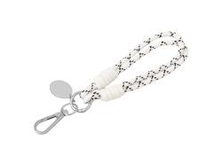 Брелок-браслет Bohemian, черно-белый Брелок-браслет Bohemian, черно-белый