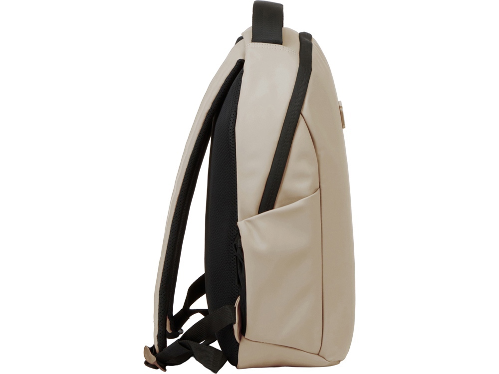 Рюкзак Sofit для ноутбука из экокожи, бежевый Рюкзак Sofit для ноутбука из экокожи, бежевый