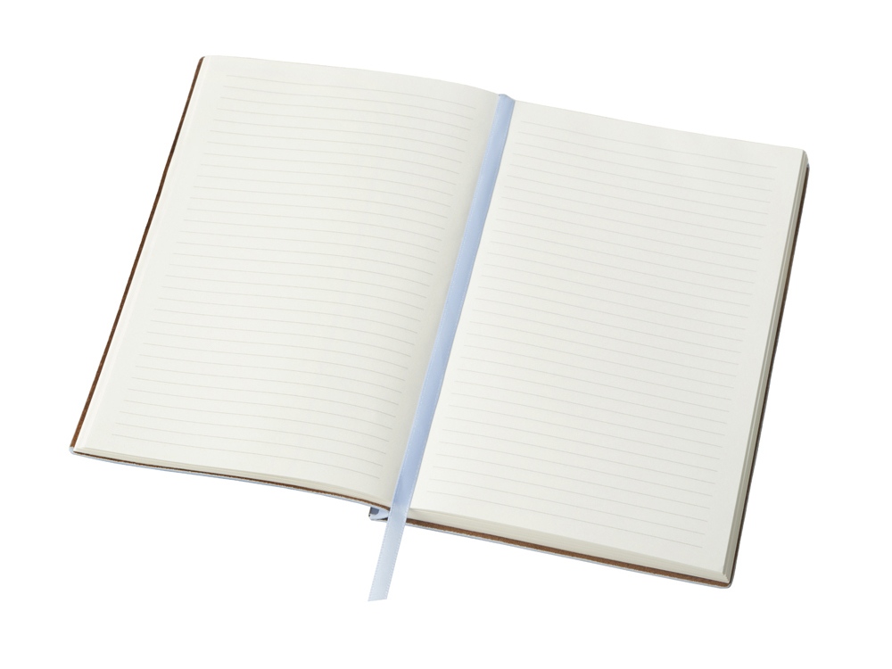 Блокнот А5 Scribe, гибкая обложка, 96 листов 80 гр/м2, голубой