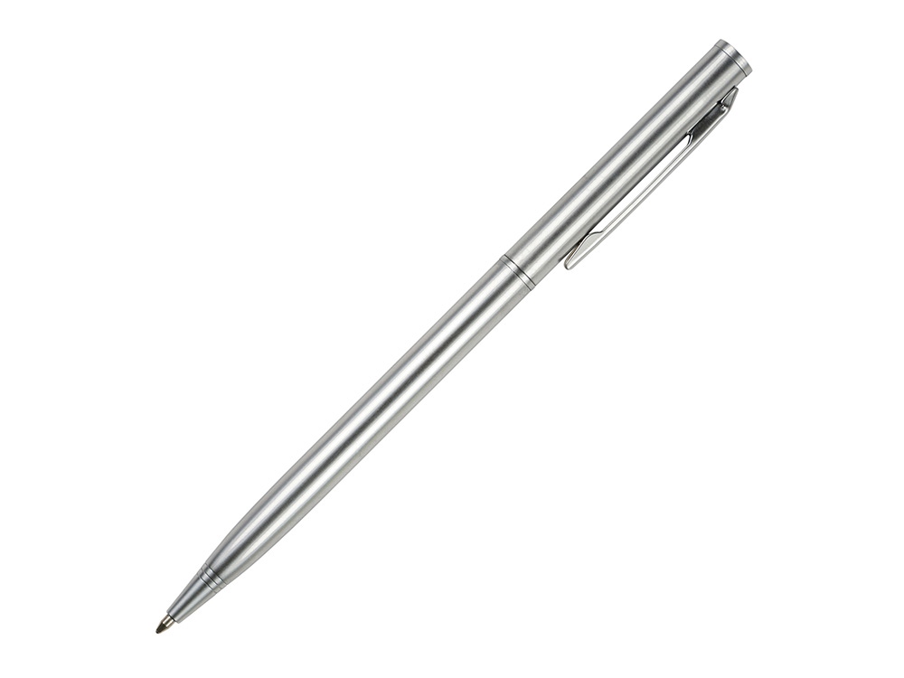 Ручка шариковая автоматическая BrunoVisconti® PALERMO цвет корпуса серебряный, 0.7 мм