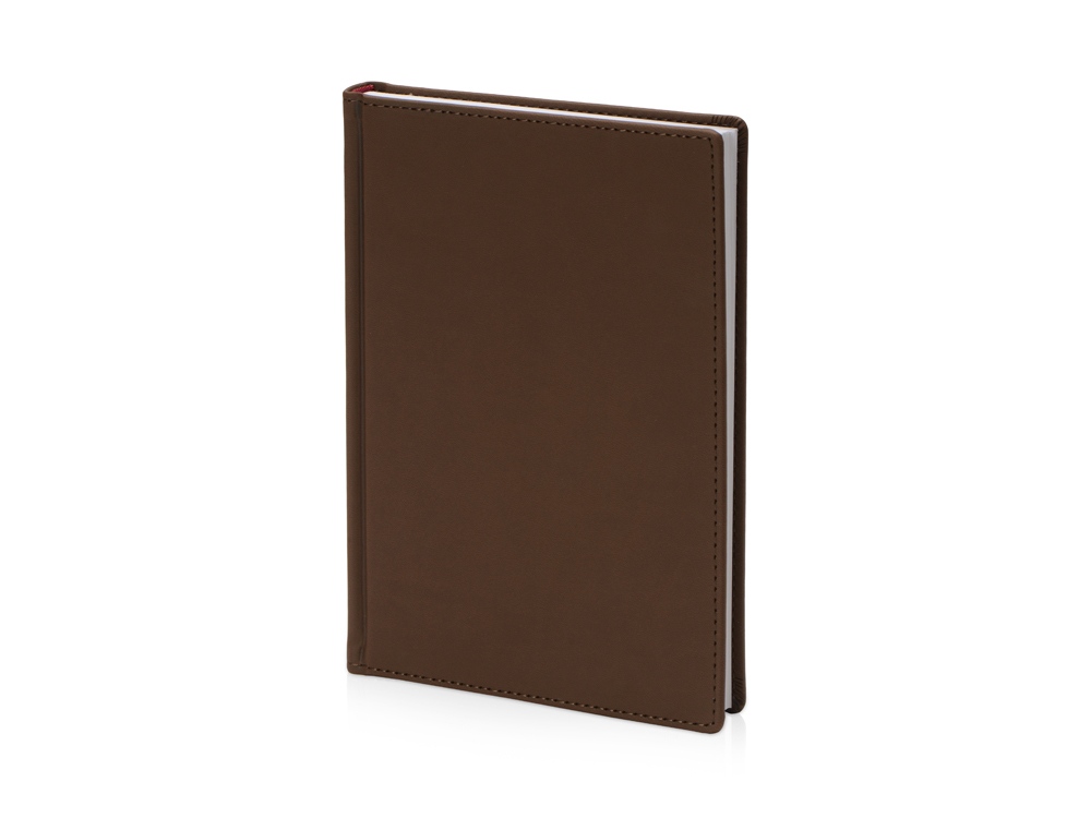 Ежедневник недатированный А5 Velvet, коричневый Ежедневник недатированный А5 Velvet, коричневый