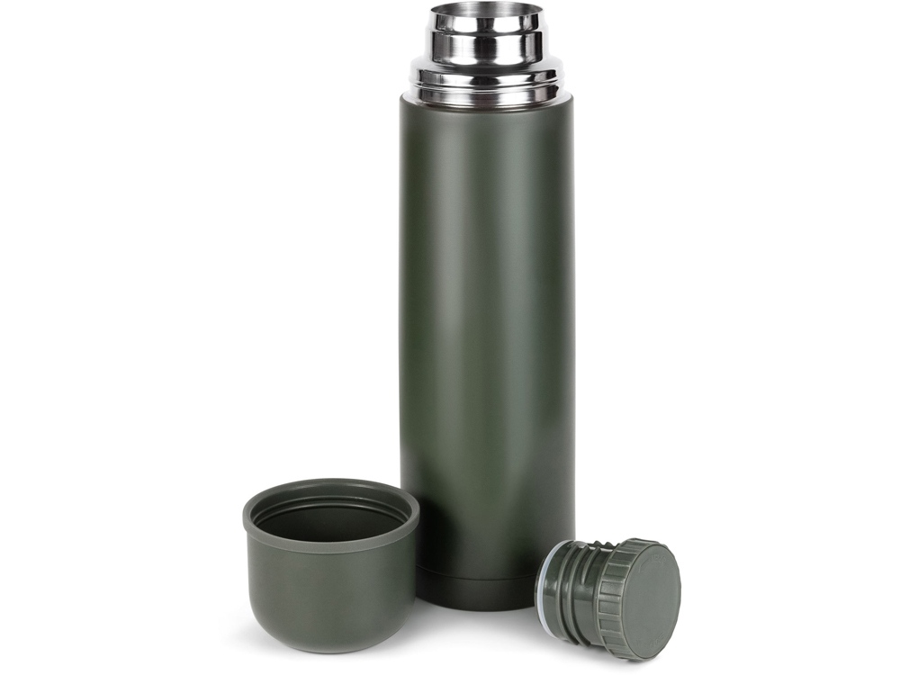 Термос Relaxika 101 (1 литр), хаки (без лого)