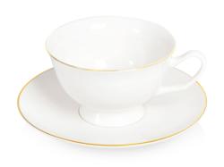 Чайная пара с золотой каймой, 200мл Чайная пара с золотой каймой, 200мл