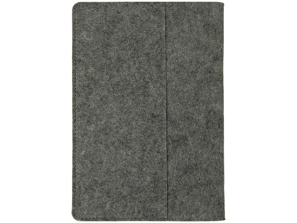 Двустороннее портфолио из рпет-фетра и искусственной кожи Felt, серый