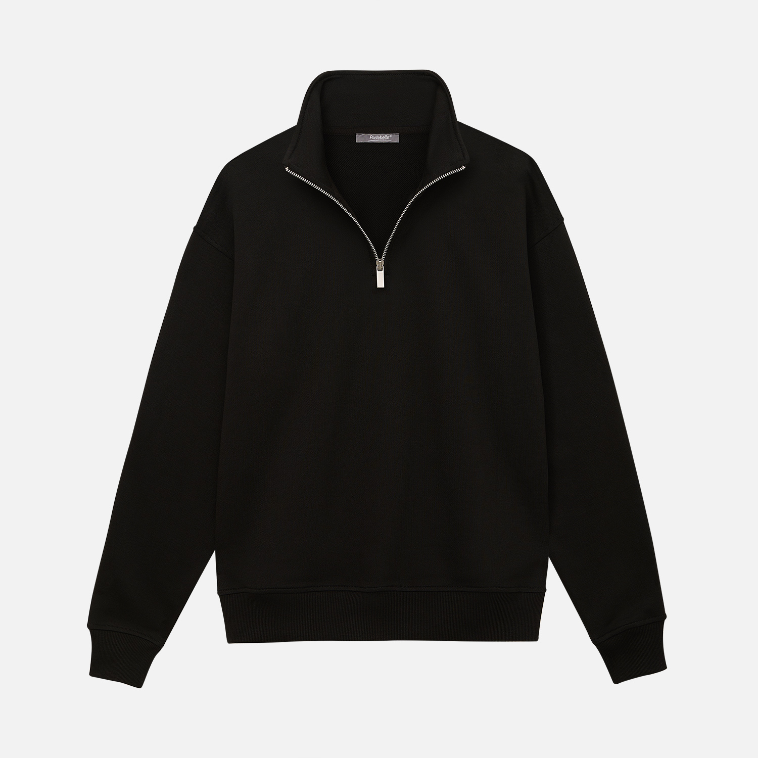 Толстовка на молнии унисекс Флоу (Flow), черная, размер 5XL/6XL Толстовка на молнии унисекс Флоу (Flow), черная, размер 5XL/6XL