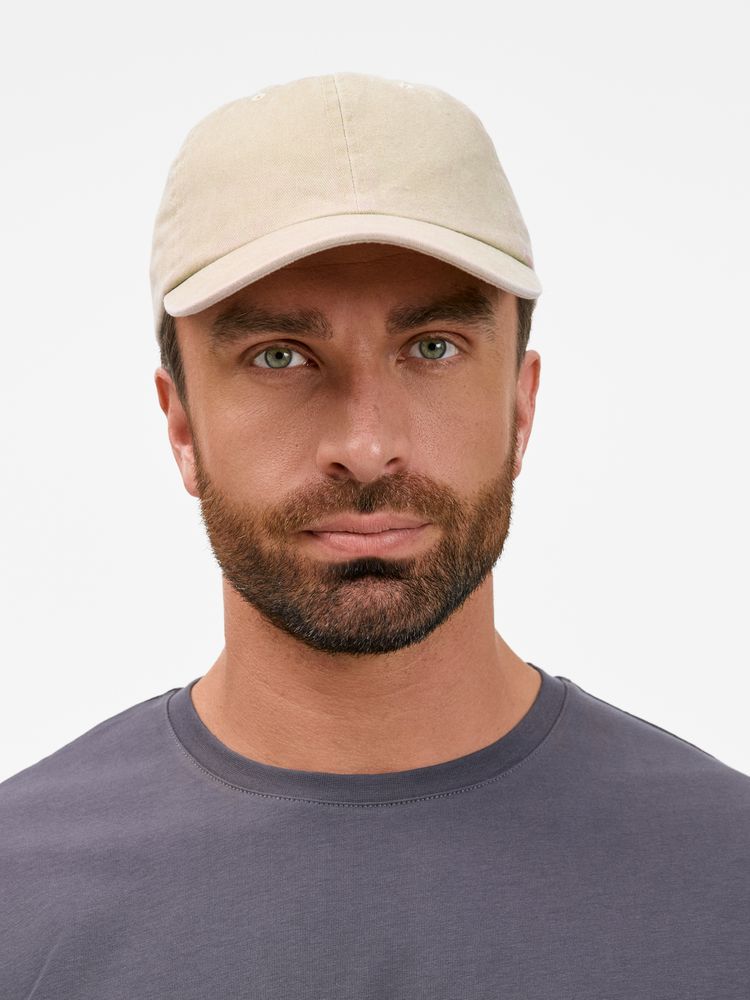 Бейсболка Berwi, бежевая Бейсболка Berwi, бежевая