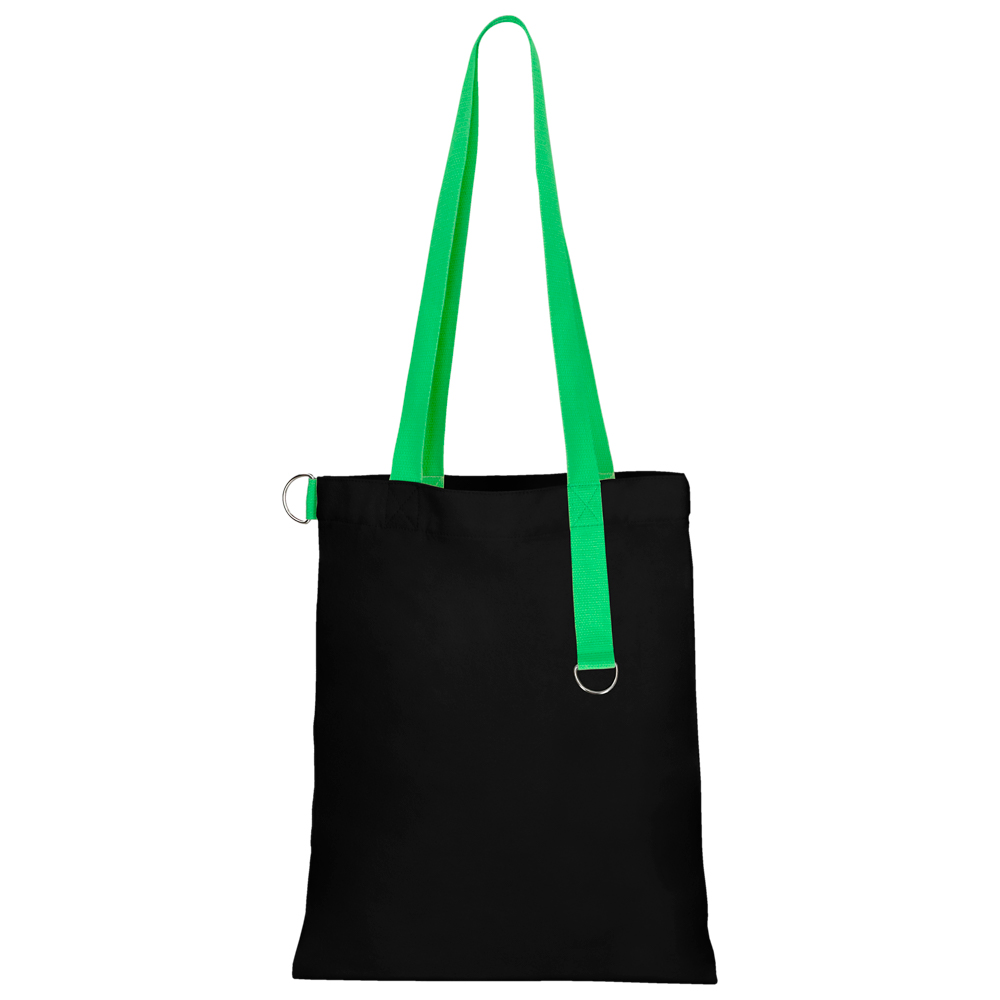 Сумка для покупок Black GLOW 325 г/м² с ремувкой, зелёная/зелёная Сумка для покупок Black GLOW 325 г/м² с ремувкой, зелёная/зелёная