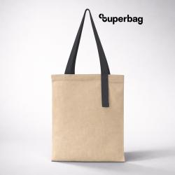 Шоппер Superbag Light, с внутренним креплением (полукольцо) (неокрашенный с серым)