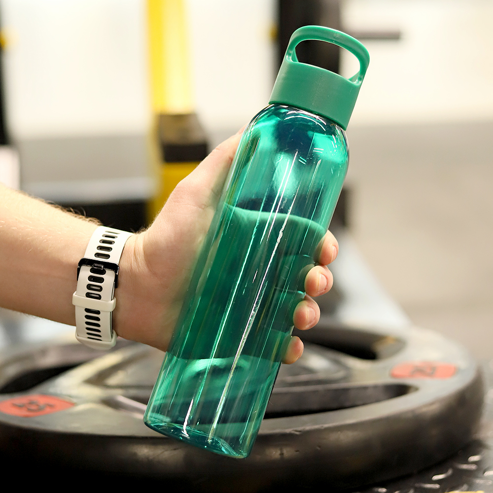 Бутылка пластиковая для воды Sportes, зеленая