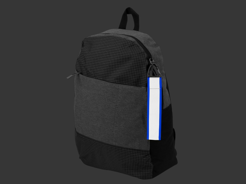 Светоотражающий брелок Reflector, серебристый/синий Светоотражающий брелок Reflector, серебристый/синий