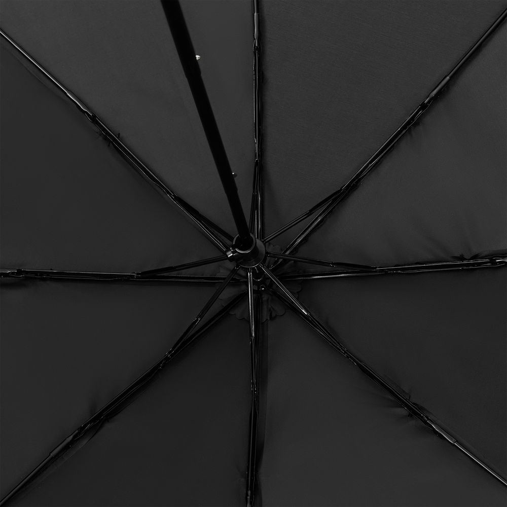 Зонт складной Basic, ver.2, черный Зонт складной Basic, ver.2, черный