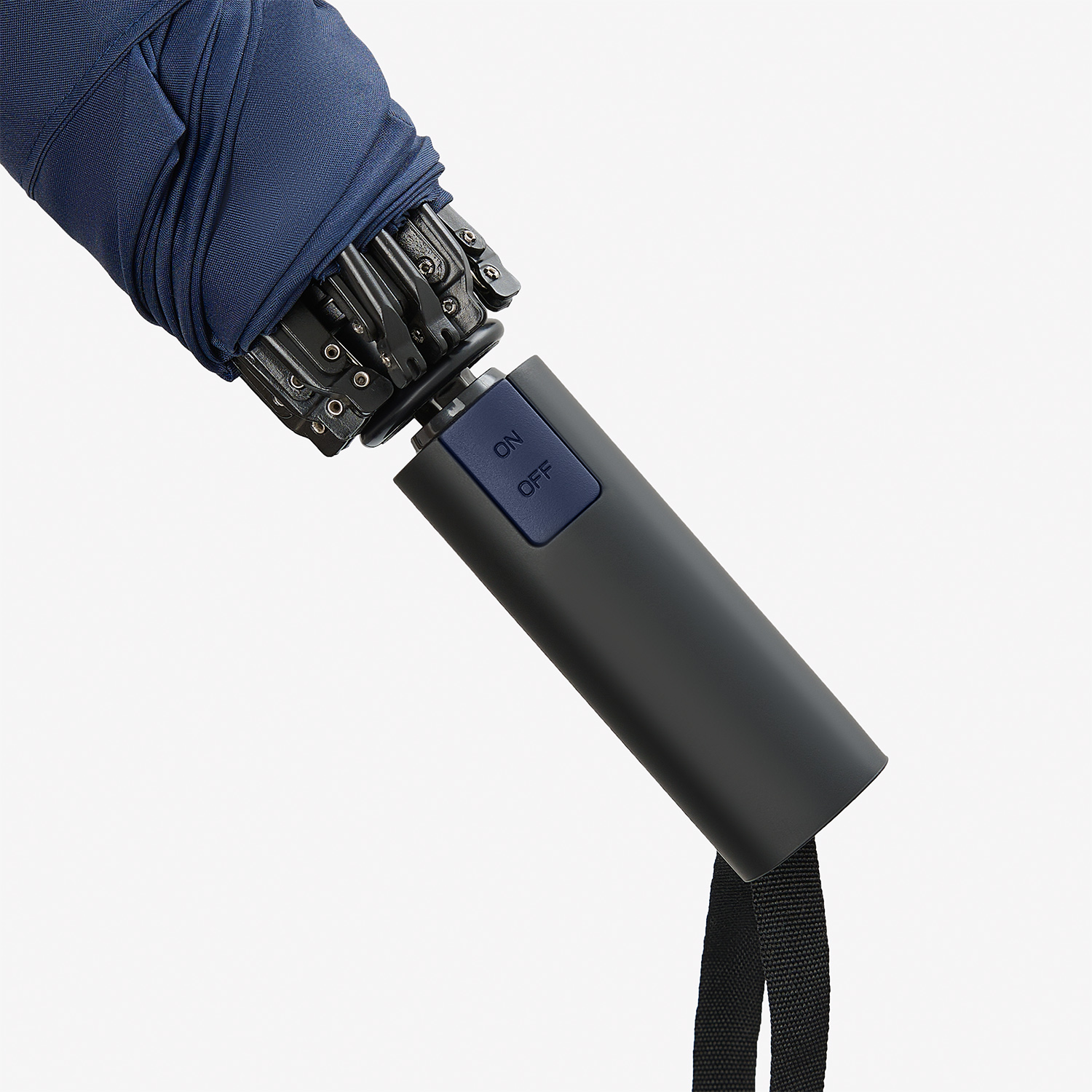 Зонт обратного сложения Олимп (Olymp), синий Зонт обратного сложения Олимп (Olymp), синий