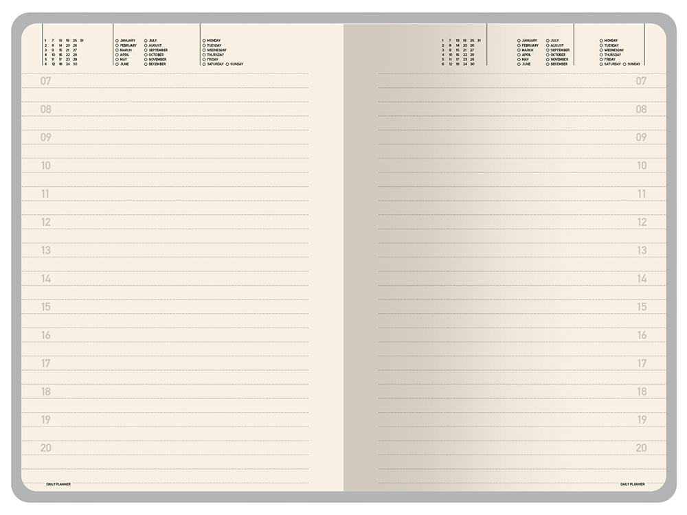 Ежедневник недатированный А5 Megapolis Color Flex New, оранжевый