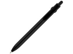 Fidget шариковая ручка из переработанной пластмассы - сплошной черный Fidget шариковая ручка из переработанной пластмассы - сплошной черный