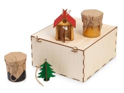 Подарочный набор Decoration Deluxe 2.0 с двумя видами варенья, натуральный