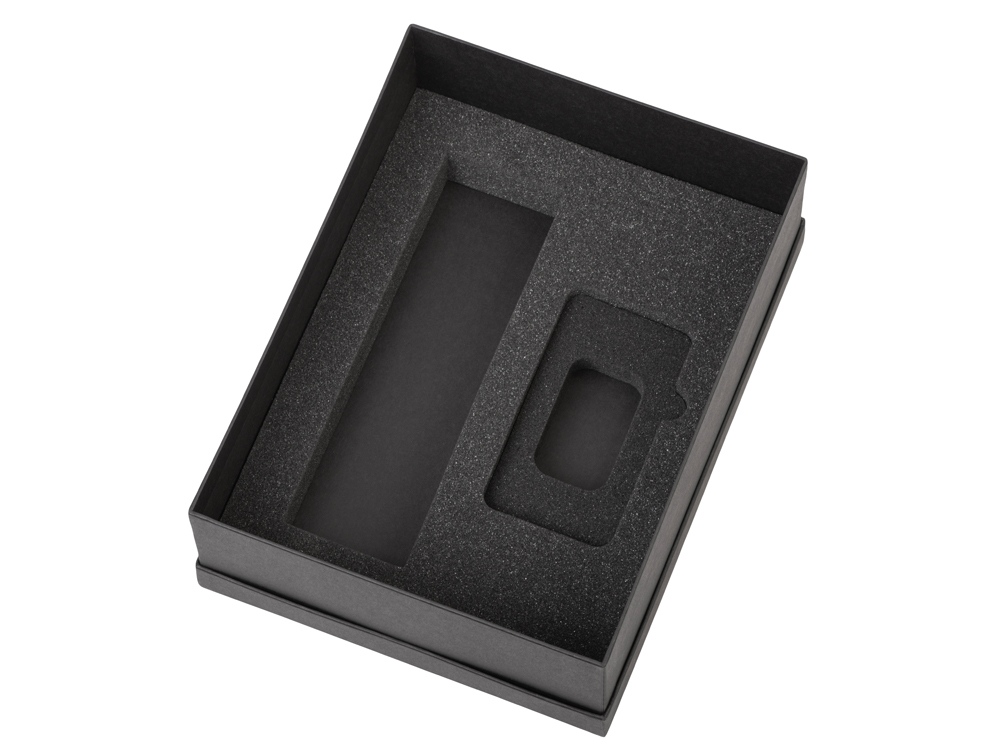 Подарочный набор с термосом и повербанком С2, желтый