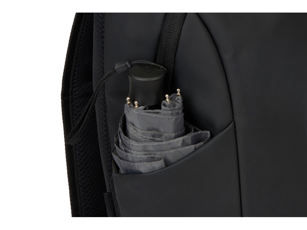 Рюкзак Sofit для ноутбука из экокожи, черный