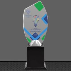 Акриловая награда с УФ печать