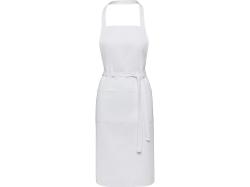 Shara 240 г/м2 Aware™ фартук из переработанного материала - Белый Shara 240 г/м2 Aware™ фартук из переработанного материала - Белый