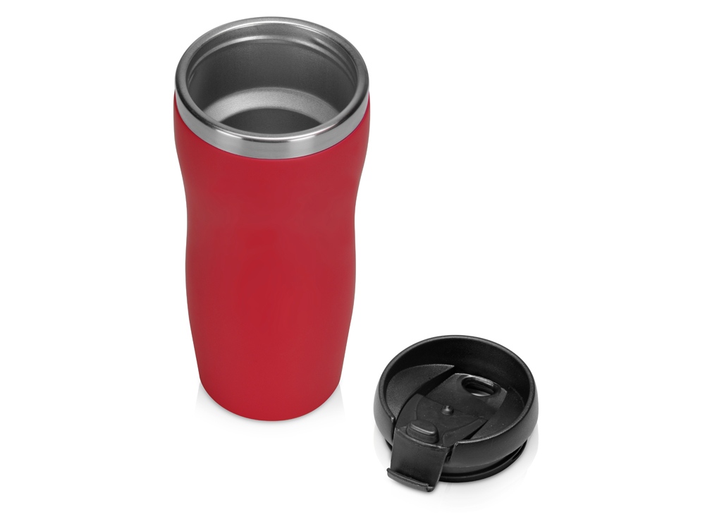 Термокружка Mony Steel 350 мл, soft touch, красный Термокружка Mony Steel 350 мл, soft touch, красный