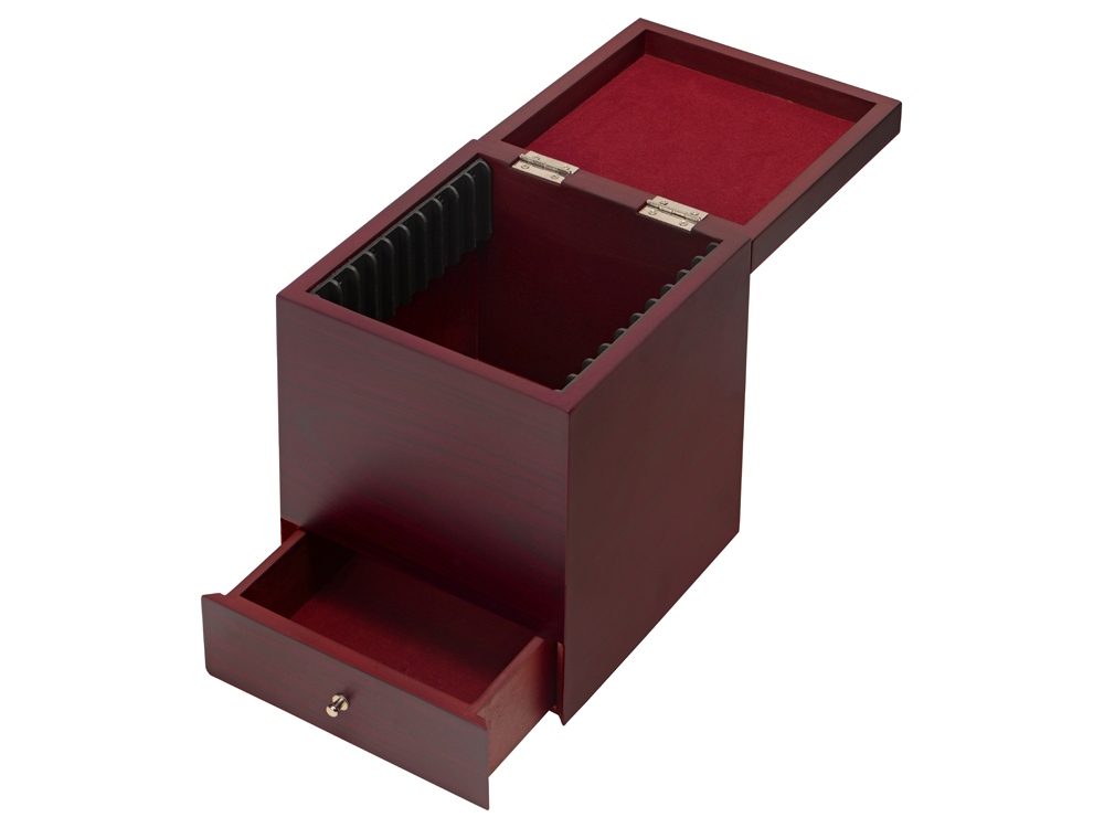 Деревянная коробка для Золотой коллекции музыки из 10 компакт-дисков 514219, 514200,514210 Деревянная коробка для Золотой коллекции музыки из 10 компакт-дисков 514219, 514200,514210