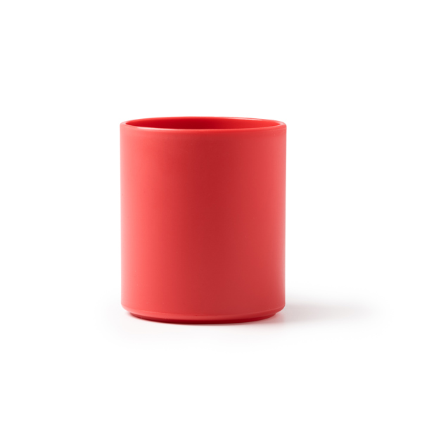 Пластиковая кружка LINO, красный Пластиковая кружка LINO, красный