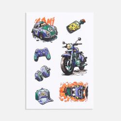 Стикерпак бумажный Thematic, для мужчин