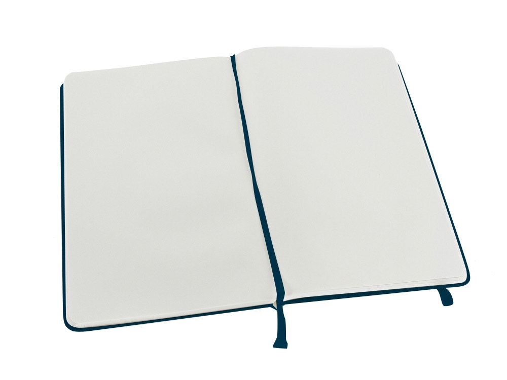 Записная книжка Moleskine Classic (нелинованный) в твердой обложке, Pocket (9x14см), голубой сапфир