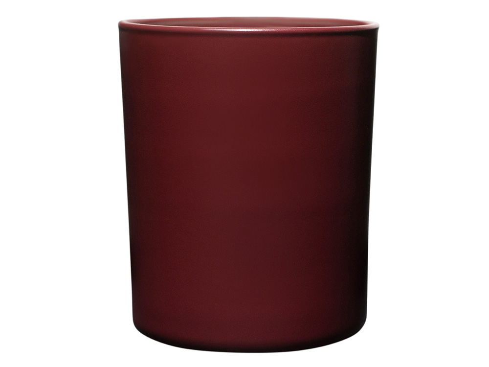 Ароматическая свеча в бордовом стакане Sunset, коллекция Exclusive, 250 мл (без лого LM)