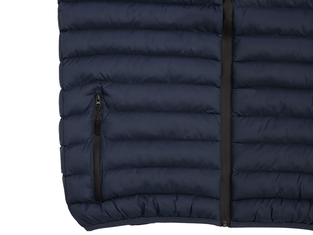 Стеганый жилет Uniqloud, темно-синий