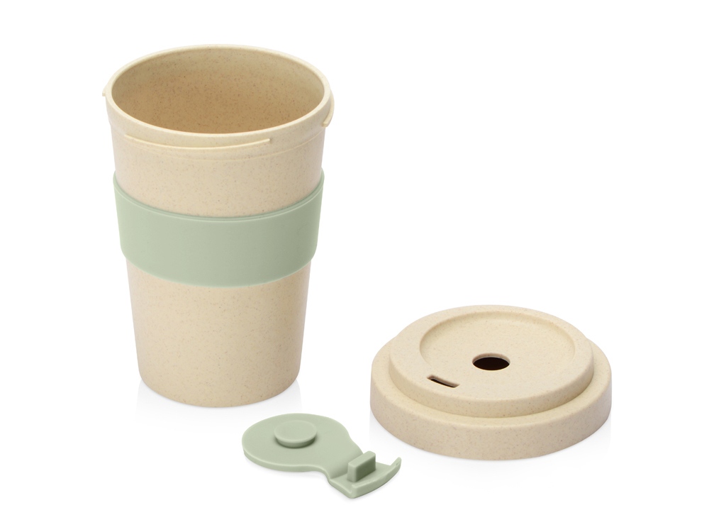 Стакан из пшеничного волокна Flava, olive