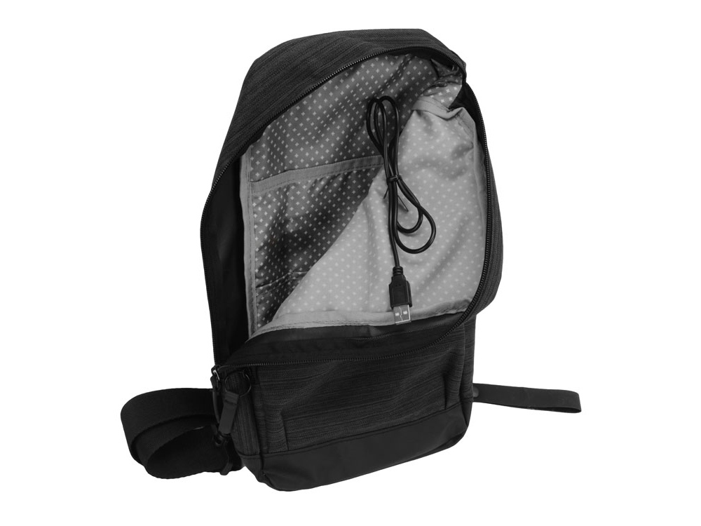 Сумка Even на одно плечо, серый (Р)