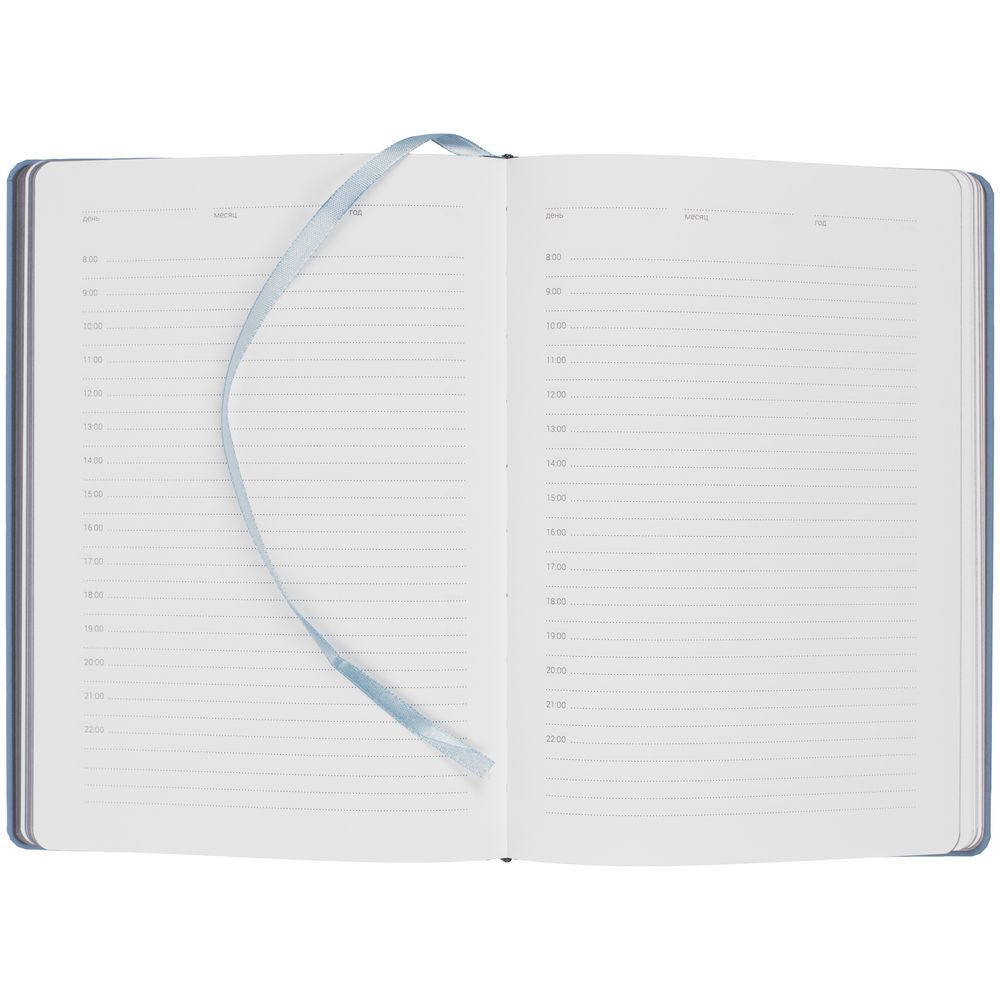 Ежедневник Spain Shall, недатированный, голубой с серым Ежедневник Spain Shall, недатированный, голубой с серым