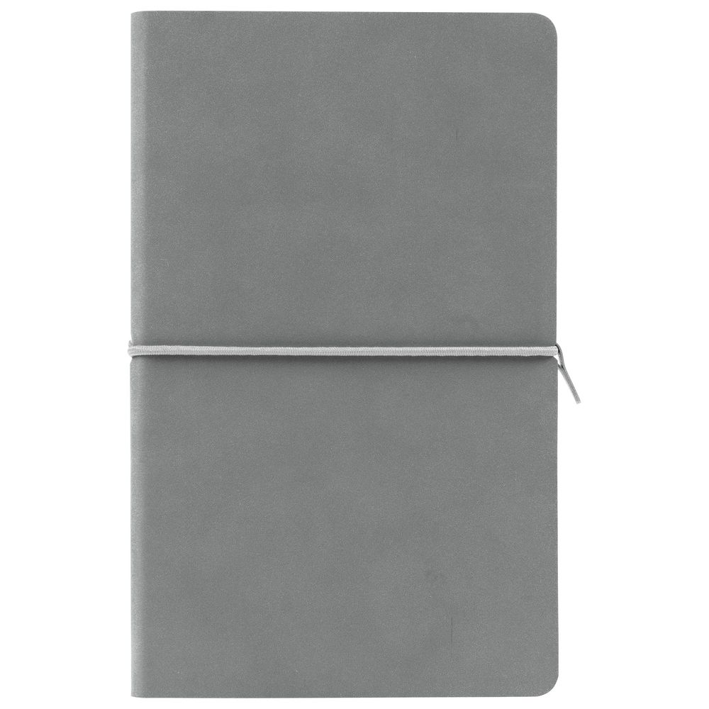 Ежедневник Nubuk, недатированный, светло-серый