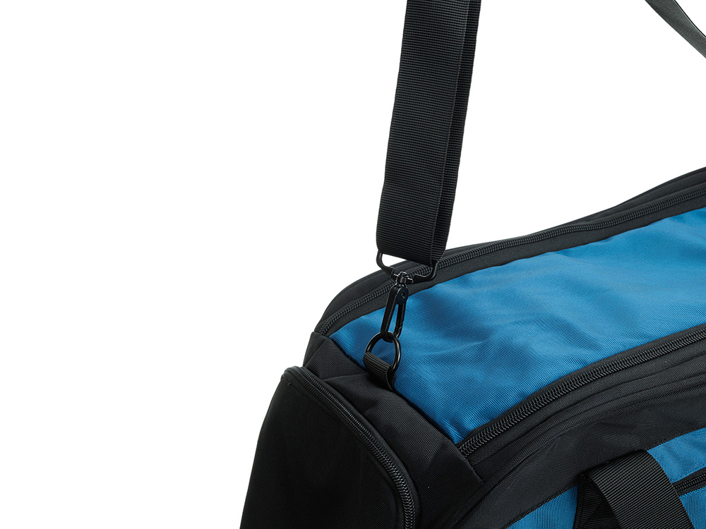 Сумка спортивная TORBER, синий/черный, полиэстер, 52 х 25 х 30 см Сумка спортивная TORBER, синий/черный, полиэстер, 52 х 25 х 30 см