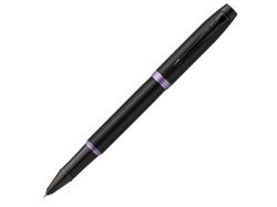 Ручка-роллер Parker IM Vibrant Rings Flame Amethyst Purple, стержень:Fblk, в подарочной упаковке. Ручка-роллер Parker IM Vibrant Rings Flame Amethyst Purple, стержень:Fblk, в подарочной упаковке.