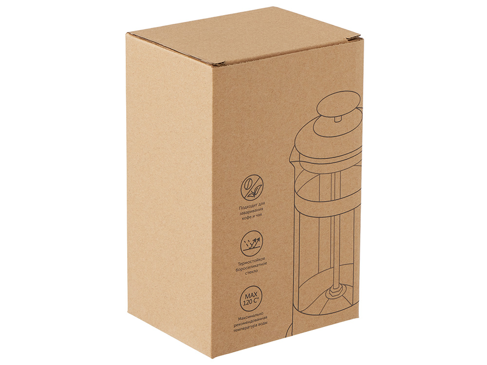 Пластиковый френч-пресс Savor, 350 мл, синий Пластиковый френч-пресс Savor, 350 мл, синий